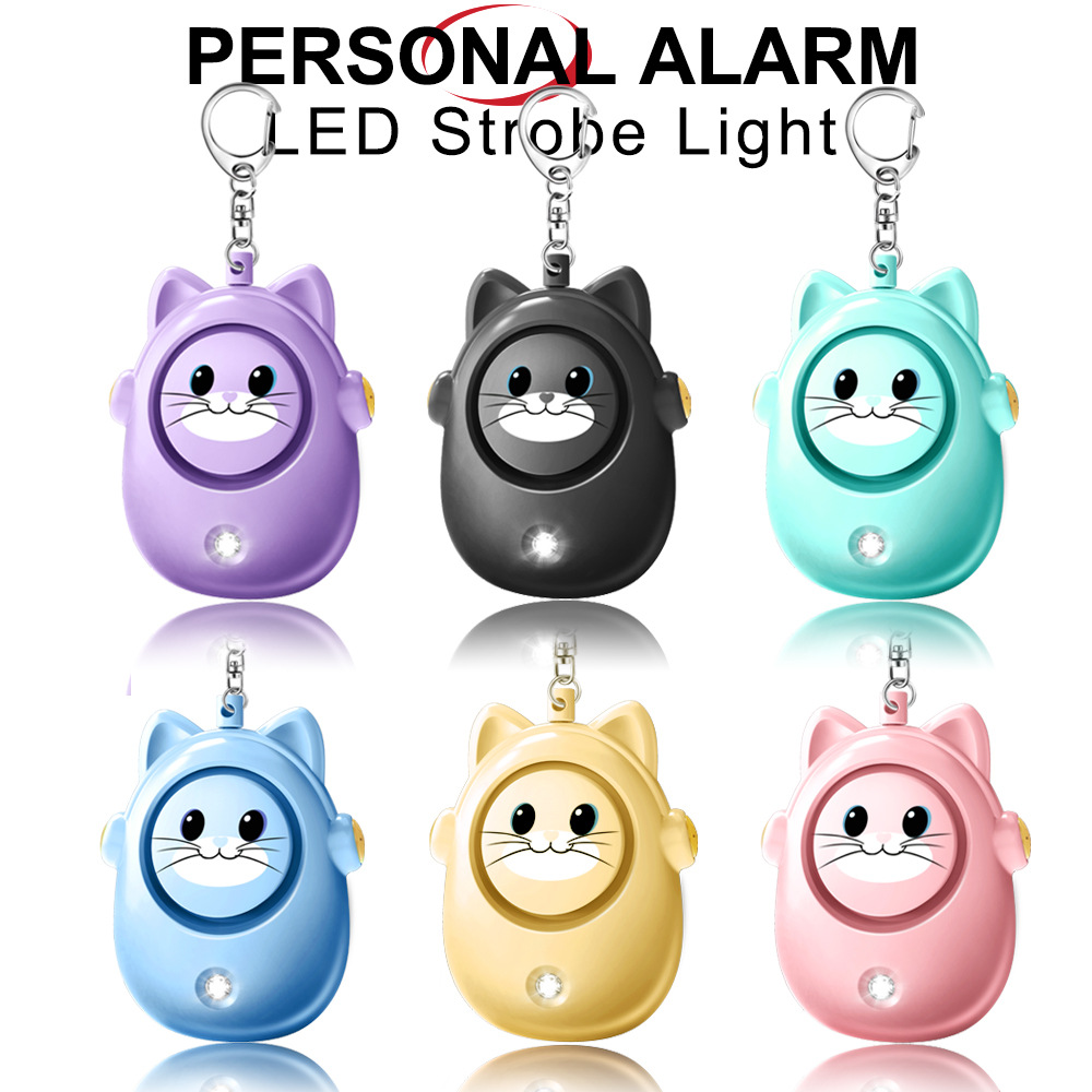 H8 2024 New Cute Cat Personal  - Personal Alarm Keychain ulasan dan harga