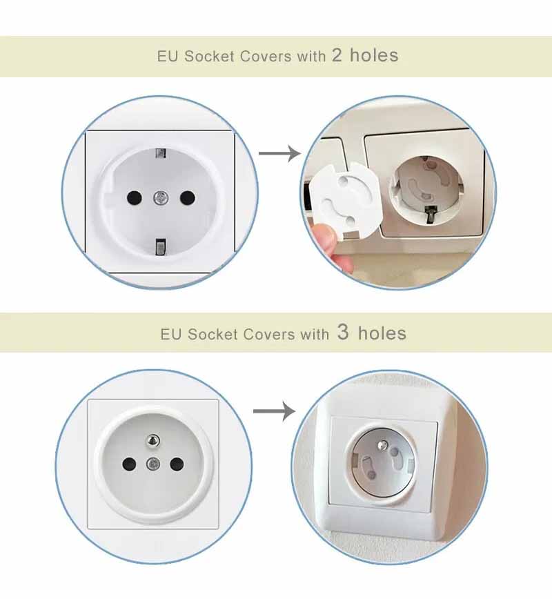 20pcs Kids Sockets Cover Plugs - Outlet Cover Baby ulasan dan harga