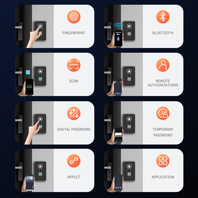 Intelligent Padlock Hang Desig - Lockbox Key Secure ulasan dan harga