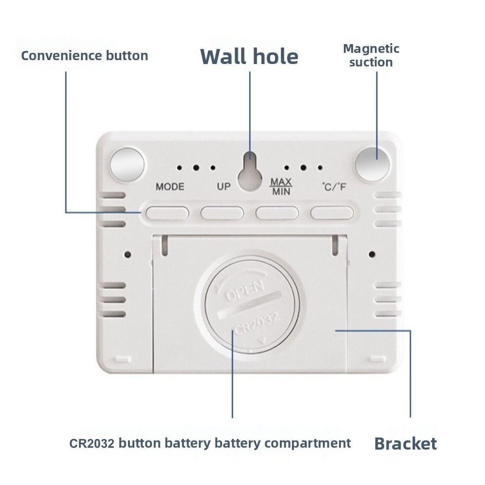 Magnetic Hanging Clock Large L - Pool Alarm Float ulasan dan harga