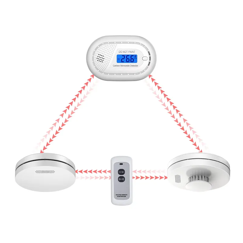 Smoke Alarm and Carbon Monoxid - Smoke Detector Interconnected ulasan dan harga