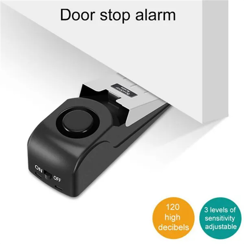 120db Wireless Door Stop Stopp - Door Stop Alarm ulasan dan harga