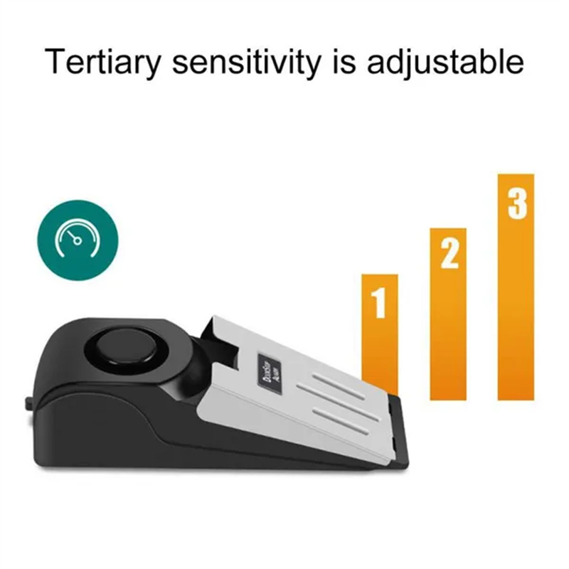 120db Wireless Door Stop Stopp - Door Stop Alarm ulasan dan harga