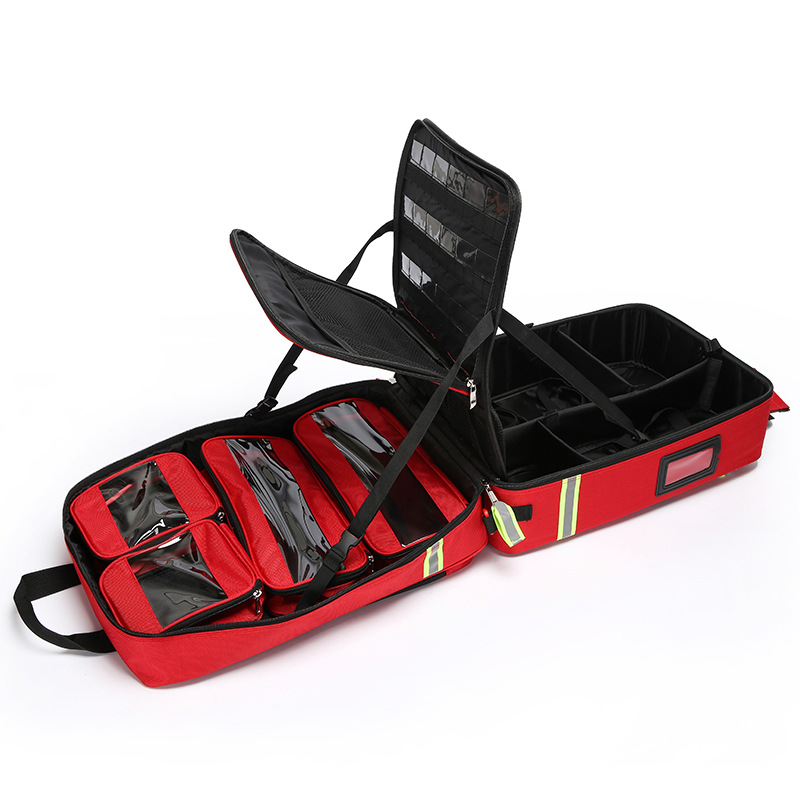 Large Capacity Empty Trolley F - First Aid Bag Kit ulasan dan harga