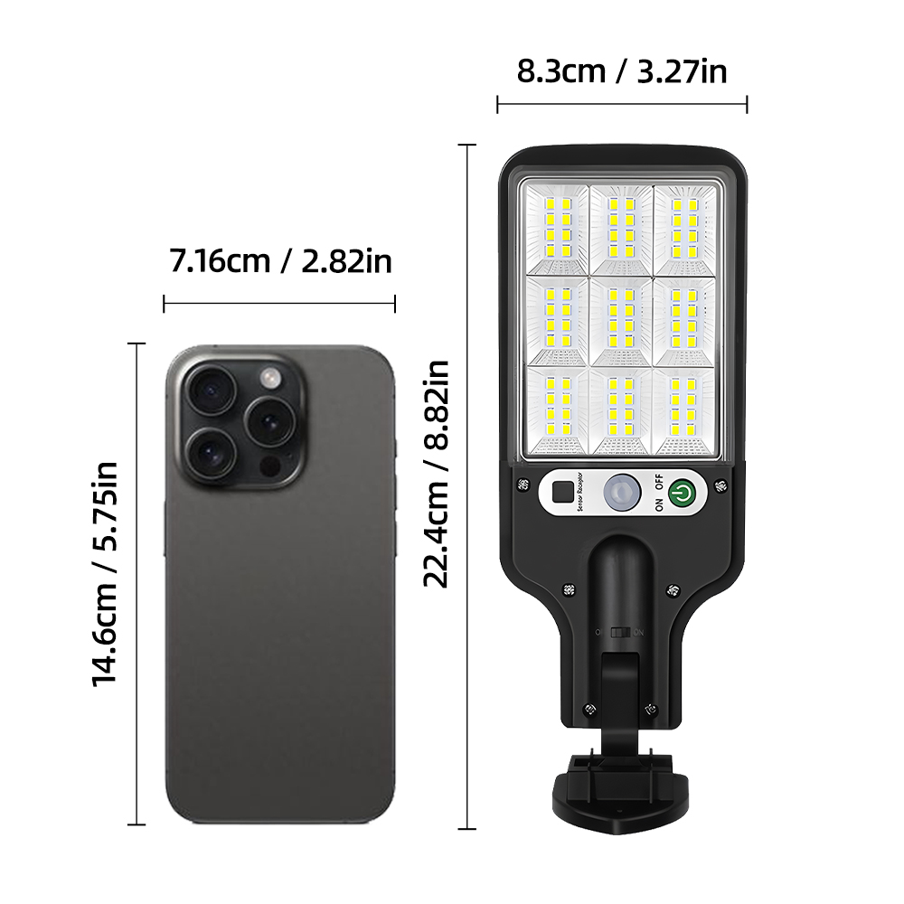 1/8pc Solar Outdoor Floodlight - Power Outage Light ulasan dan harga