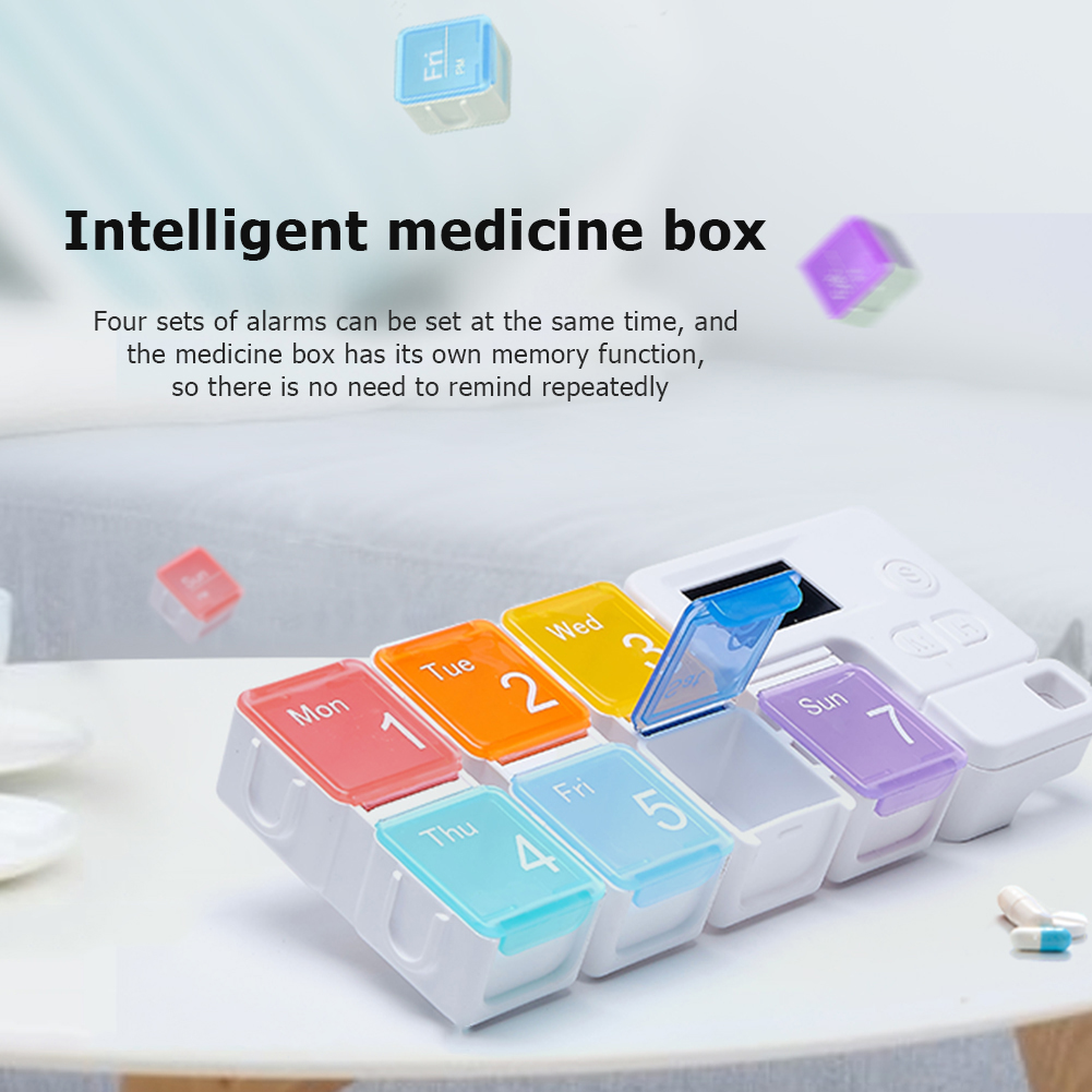 Drug Storage Alarm Box Daily W - Medicine Cabinet Lock ulasan dan harga