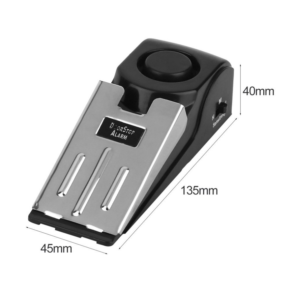 125 DB Anti-theft Burglar Stop - Door Stop Alarm ulasan dan harga