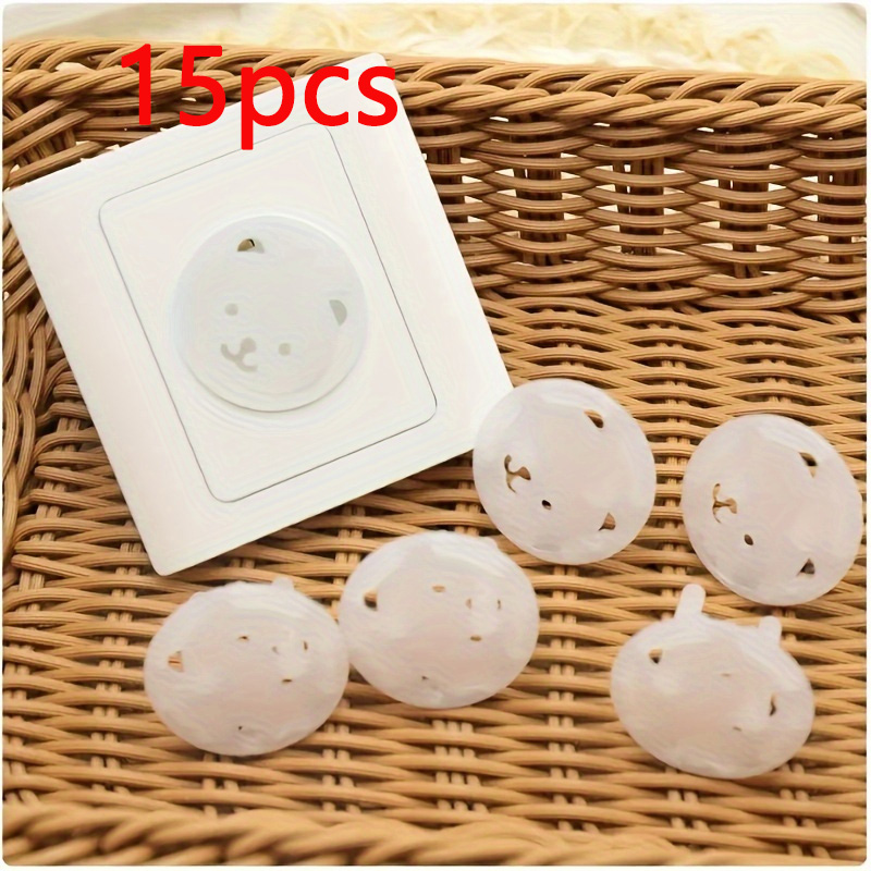 15pcs Bear EU Power Socket Ele - Outlet Cover Baby ulasan dan harga