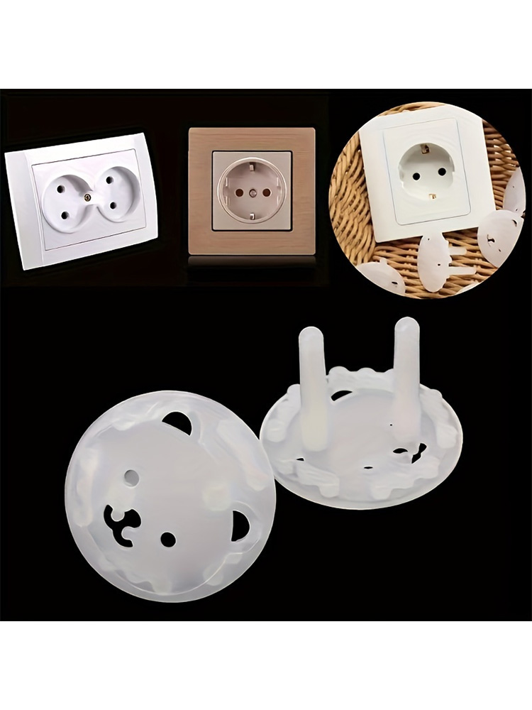15pcs Bear EU Power Socket Ele - Outlet Cover Baby ulasan dan harga