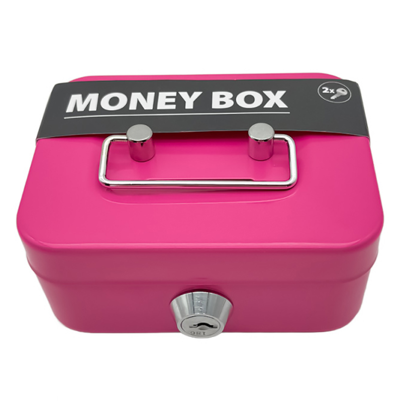 Money Safe Box Lockable Cash B - Lockbox Key Secure ulasan dan harga